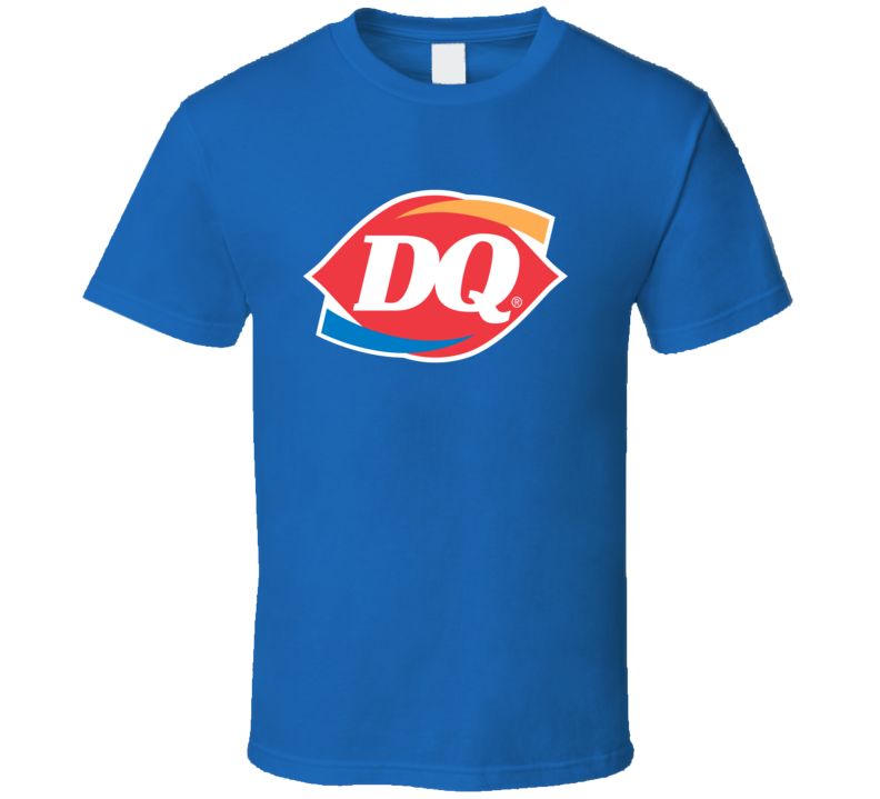 Dairy Queen Dq Ice Cream Food Logo T-Shirt